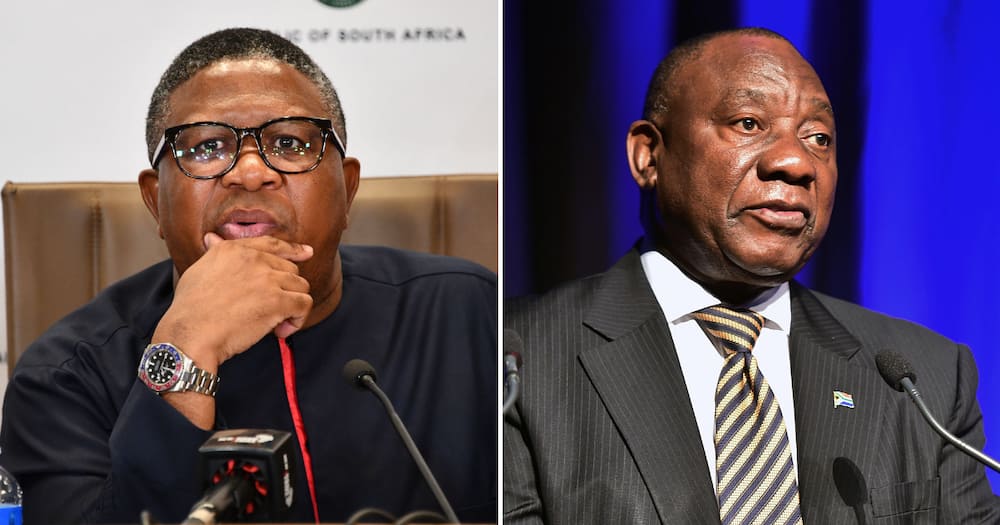 Presidency Denies Minister of Transport Fikile Mbalula Was Kicked Out ...