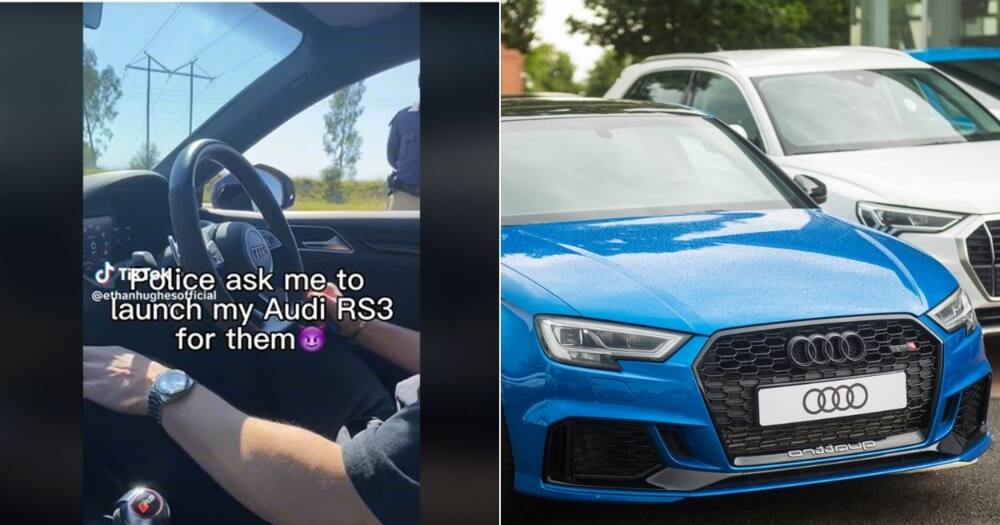 Audi RS3 driver gets attention from SAPS on the road