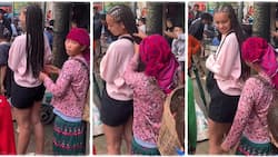 People in Vietnam gather around beautiful black lady, watch her strangely in viral video: "They are innocent"