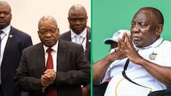 Jacob Zuma accuses South African Courts of favouring Cyril Ramaphosa after case postponement