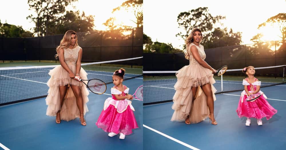 Serena Williams and Adorable Alexis Stun the Net With Amazing Snaps