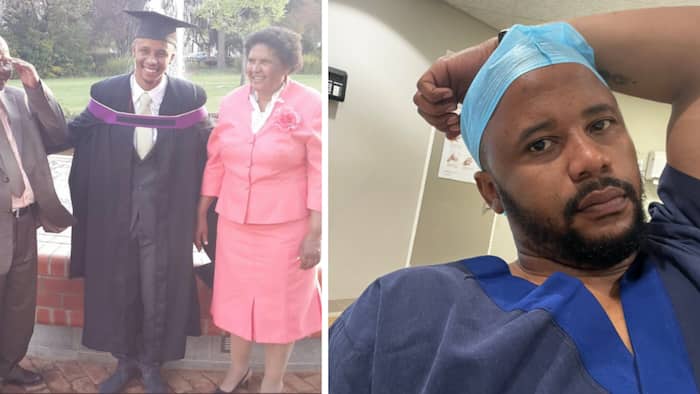 "You are blessed": Man shares pics from degree and PhD graduations, SA applauds