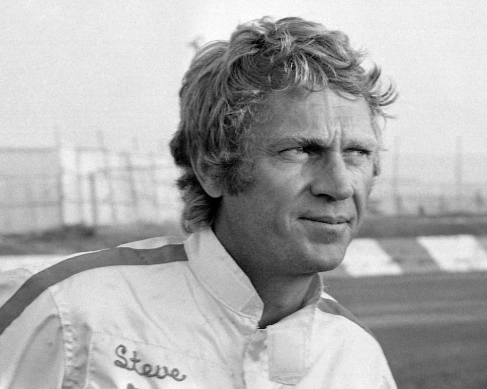 American actor Steve McQueen he promotes the film Le Mans in France in 1971.