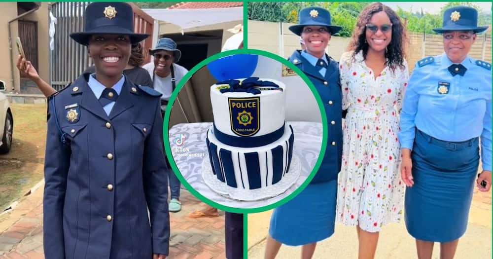 A SAPS constable, captain and their family member