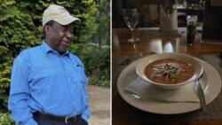 Tito Mboweni changes things up, has tomato soup for dinner: Mzansi peeps convinced midnight snacks followed