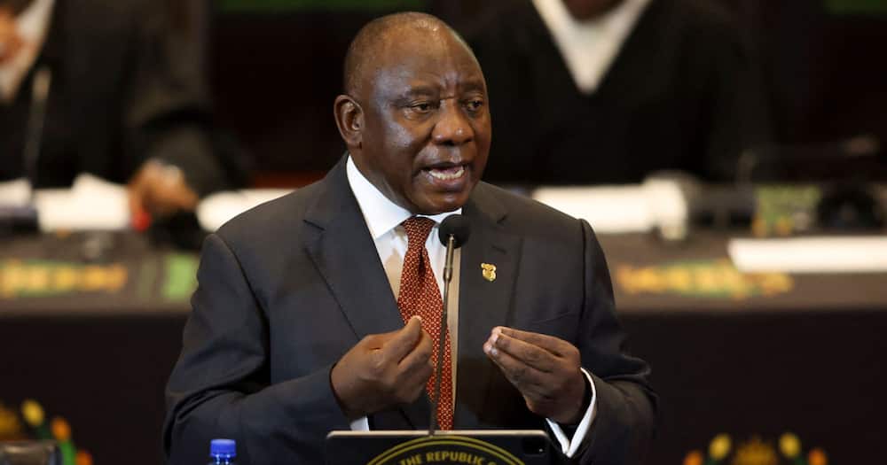 President Cyril Ramaphosa delivers the State of the Nation Address