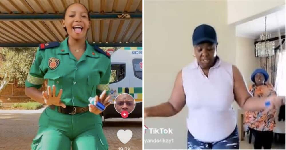 Paramedic with Amapiano moves and Nanny making fun of her employer's workout routine