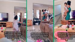 Domestic helper welcomed home with hugs and kisses from little girl in sweet TikTok video