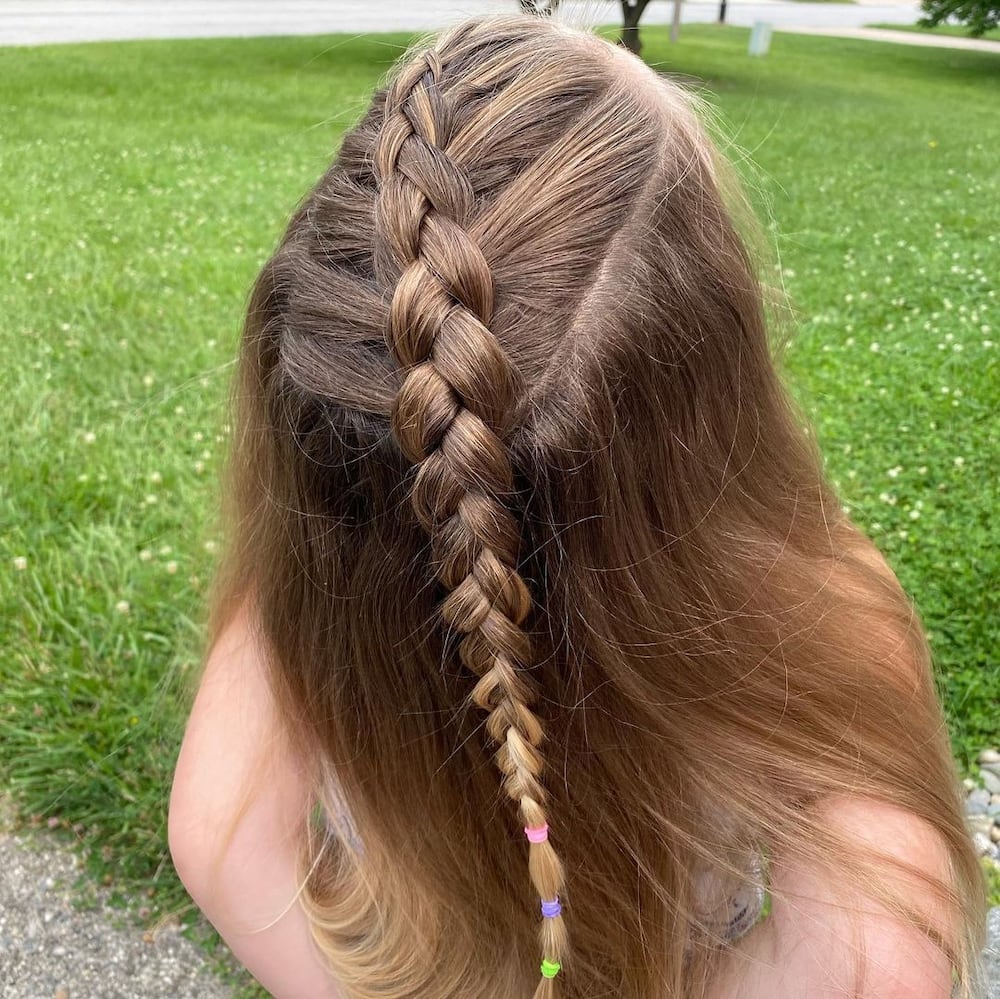 Inverted French hairstyles