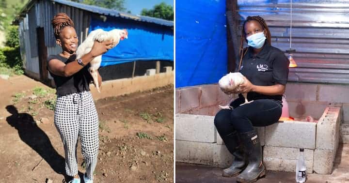 A 21-year-old single mom has overcome GBV to slay as a poultry farmer, author, and graduate