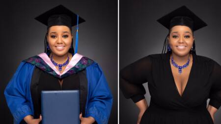 Former waitress and dropout bags master's degree, inspires netizens with journey
