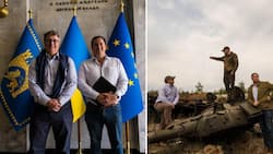 Exclusive: A look into John Steenhuisen’s fact finding trip in Ukraine, where he went and who he met up with