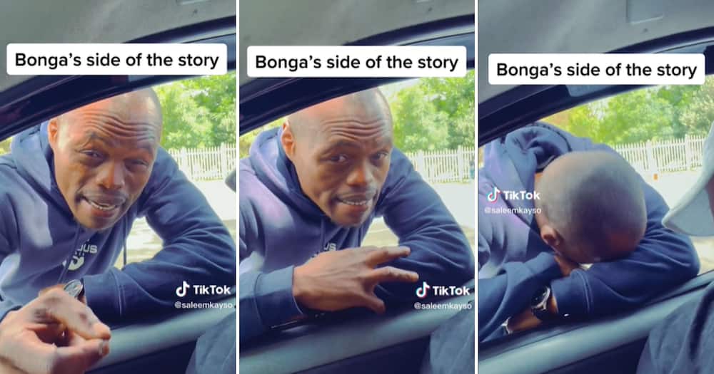 Bonga Sithole telling his story