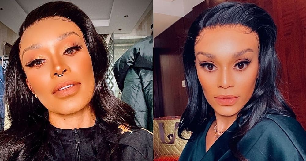 Pearl Thusi blasts troll for shading her younger sister Prunella Thusi