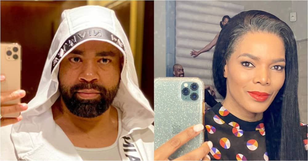 Connie and Shona Ferguson loved up in Dubai