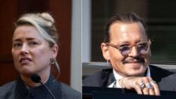 Johnny Depp keeps his promise of never looking at ex wife Amber Heard after damning accusations against him