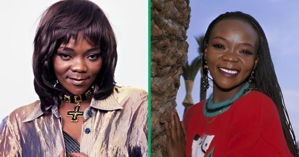 Brenda Fassie’s Lookalike Serenades Late Singer’s Statue, Resemblance ...