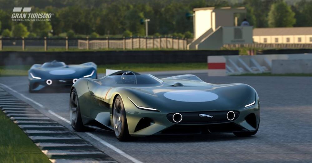 Jaguar unveils its new Vision Gran Turismo Roadster for for GT7