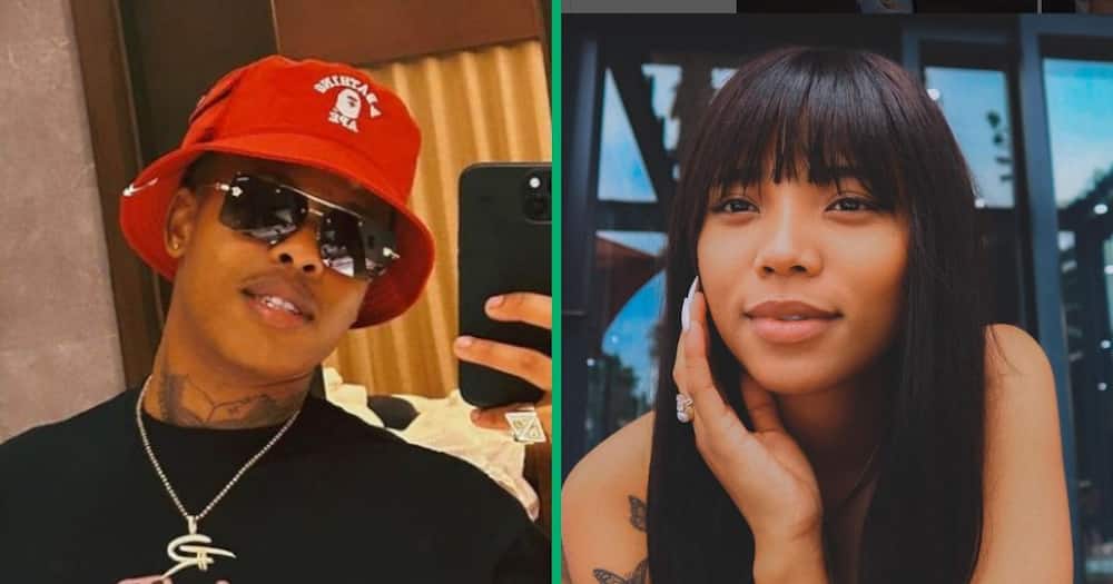 Nasty C's highschool sweet heart and baby mama Sammie Heavens has shared baby Oliver's first photos.