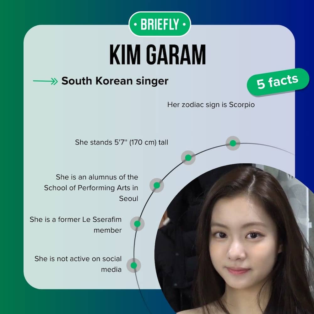 Kim Garam's facts