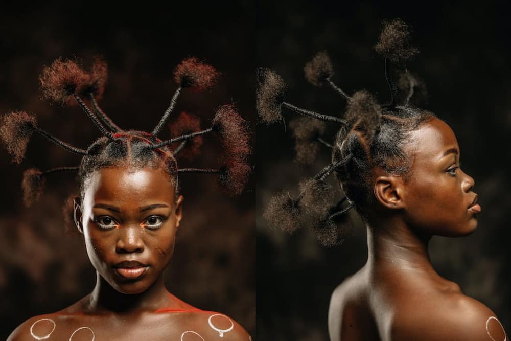 Gel up Hairstyles for Black ladies