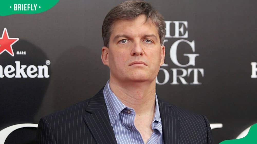 Michael Burry during The Big Short New York premiere at Ziegfeld Theater in 2015