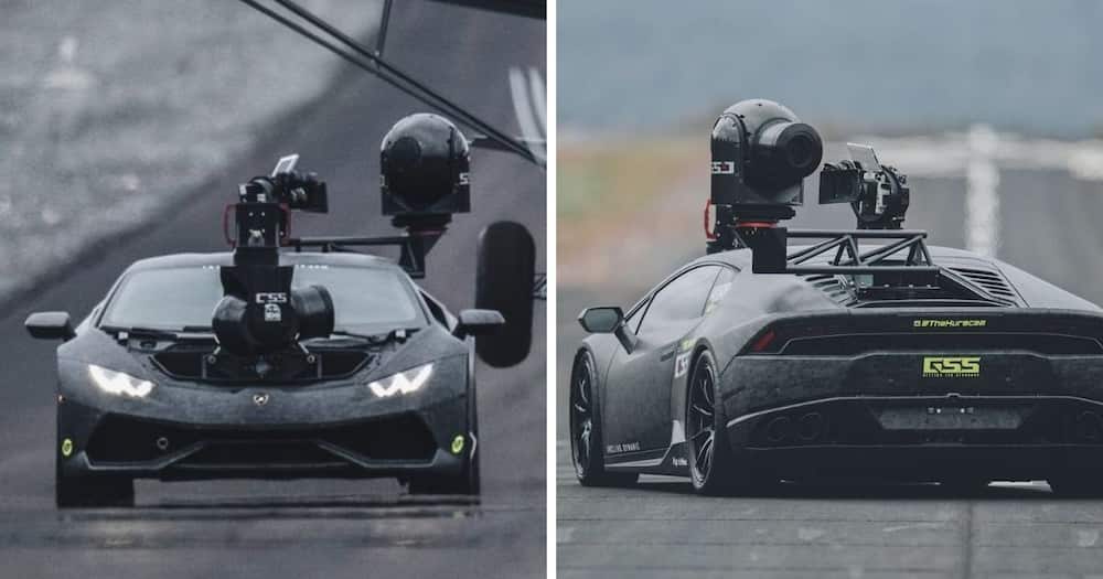 The Fastest Camera Car in the World Is a R3,2 Million Lamborghini Huracan Than Can Film at Over 290km/h