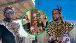 Tbo Touch celebrates being honoured by Zulu King Misuzulu with royal gift in one emotional video