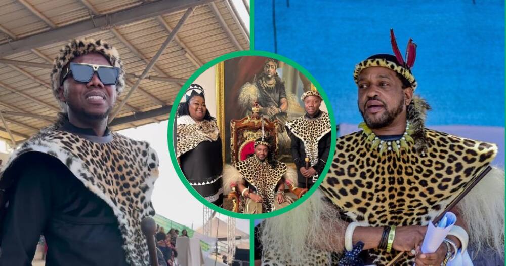 Businessman Tbo Touch was honoured by King Misuzulu ka Zwelithini during reed dance celebrations.