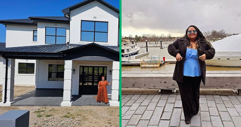 A woman built a mansion in the hills of the Eastern Cape, and Mzansi loved it.