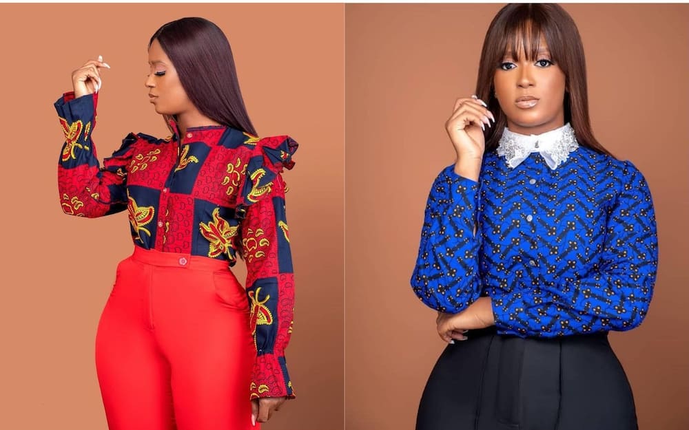 40 Most Gorgeous Ankara Tops for Your Skirt and Trousers 18