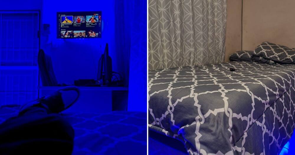 Pretoria man shares bedroom interior design