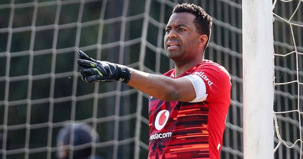 Locals React as Itu Khune Gets Back into Action on the Soccer Field