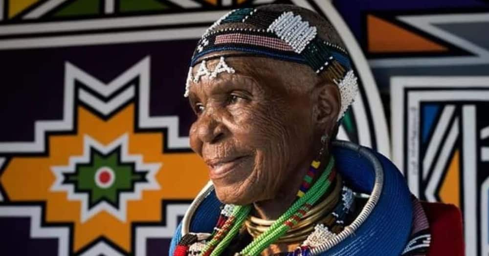Esther Mahlangu was robbed at her home