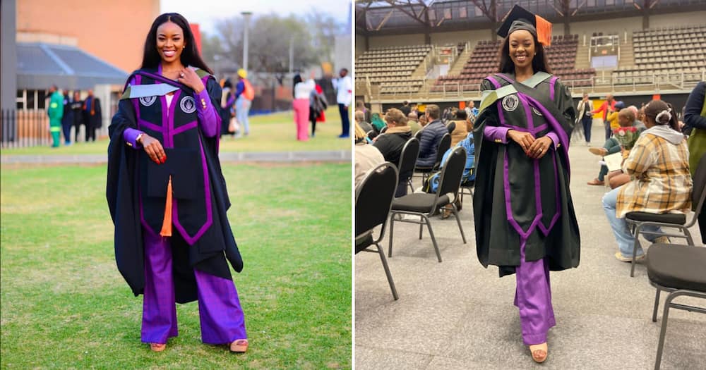Mojabeng Senekal-Ndebele celebrated her master's degree