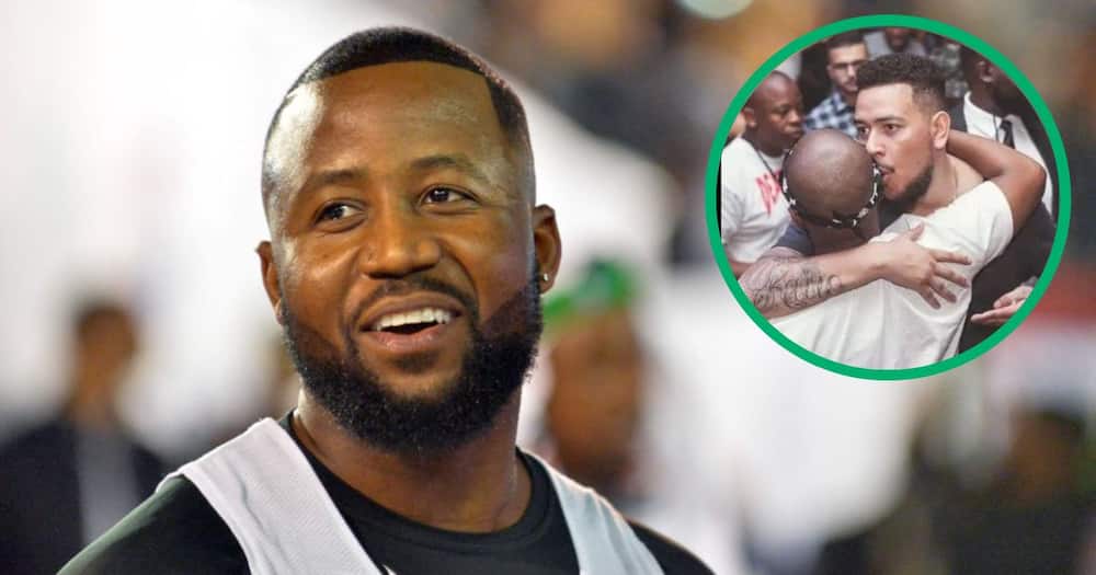 Cassper Nyovest explains story behind pic with AKA