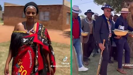 TikTok video unveils Mzansi woman's beautiful lobola day celebration