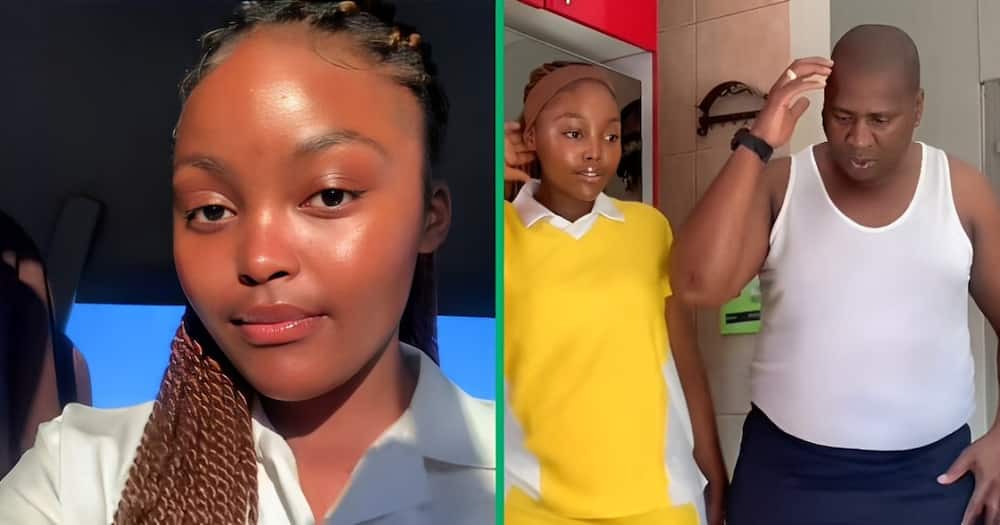 A TikTok video shows a young lady dancing with her father, and people loved it.