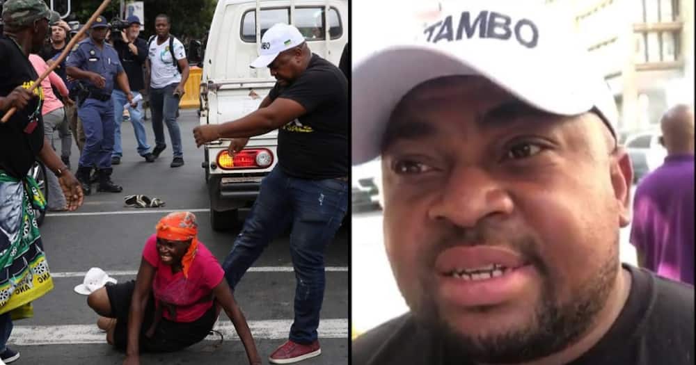 ANC Branch leader, assault, kicking woman, local government elections