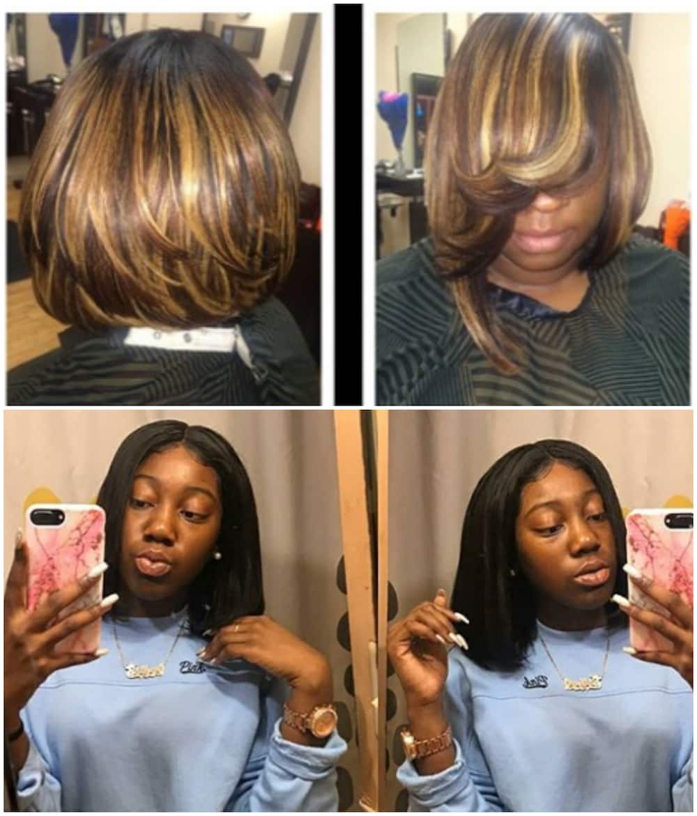 Short straight Brazilian hair styles with pictures in 2019