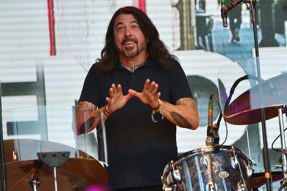 Dave Grohl joins The Pretenders on The Park Stage