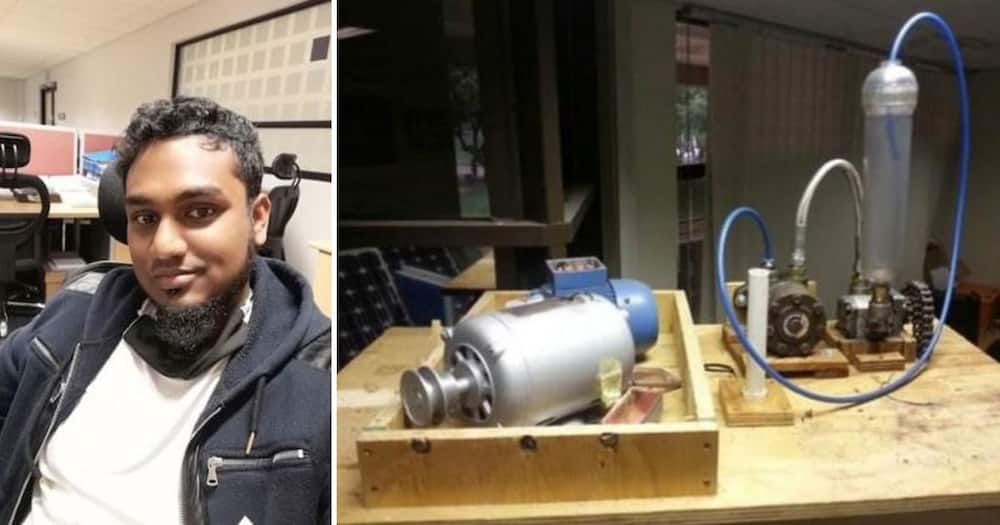 Master's student designs device that reduces impact of loadshedding