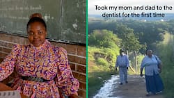 Mzansi daughter takes parents to the dentist for the 1st time, TikTok video warms SA's hearts
