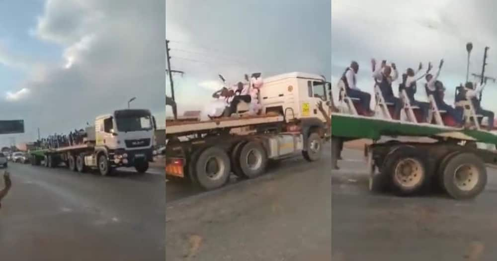 Video, Limpopo wedding, truck, wedding party, Mzansi reacts