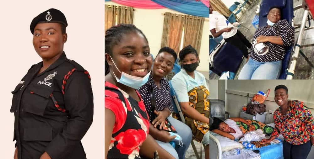 Policewoman and friend who donated blood to save pregnant woman