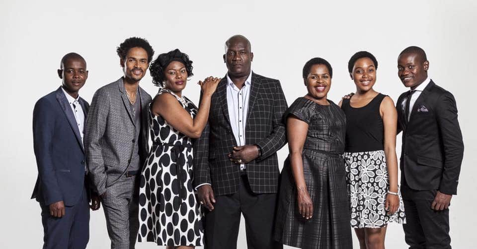 Skeem Saam Actors With Their Partners And Kids