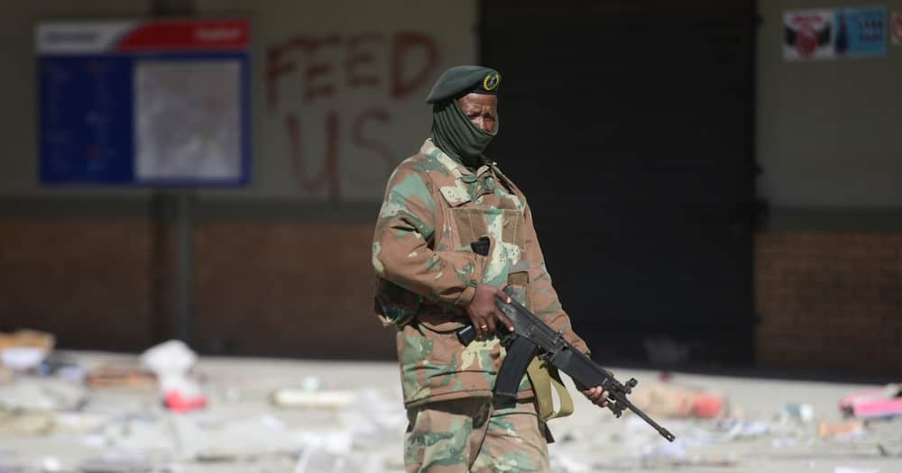 SANDF, 25 000 Soldiers Deployed, KwaZulu-Natal, Gauteng, Riots, Protests, Looting