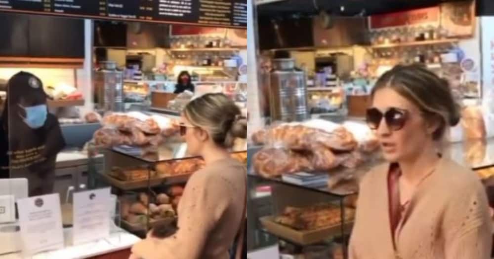 Maskless "Karen" goes on racist rant in a bagel store, drops the N-word in video