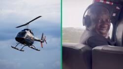 Cyril Ramaphosa’s adorable TikTok video of riding a helicopter goes viral, netizens gush over him