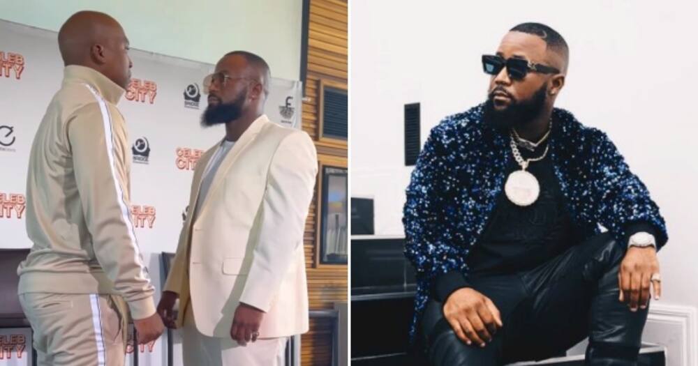 Cassper Nyovest, Naak Musiq, 'Podcast and Chill', Boxing match